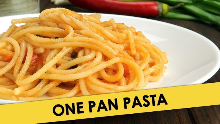 How to Cook One Pan Pasta in 15 Minutes