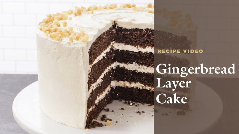 How to Make a Gingerbread Layer Cake with Cook’s Illustrated Editor Andrea Geary