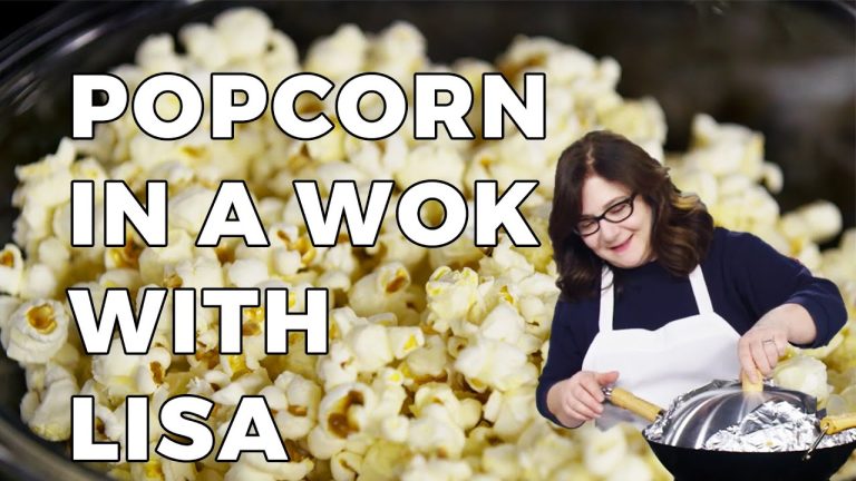 Lisa McManus Makes Popcorn in a Wok