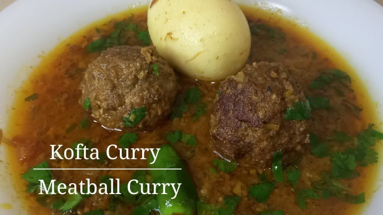 Easy Beef Kofta Curry Recipe | Meatball Curry | Soft & Delicious Kofta Curry Ever!