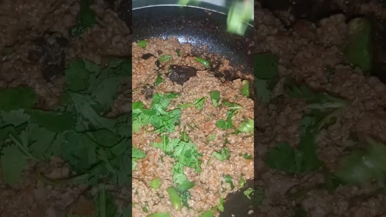 Beef Keema – Beef Mince Recipe #babafoodrrc #weighlossrecipes #villagecookingchannel #cooking