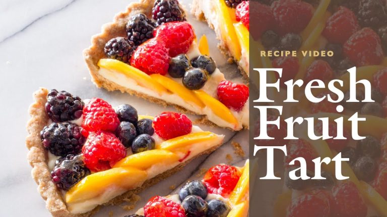 How to Make a Fresh Fruit Tart with Cook’s Illustrated Editor Lan Lam