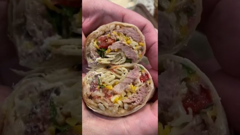 Mini Pulled Pork Burritos