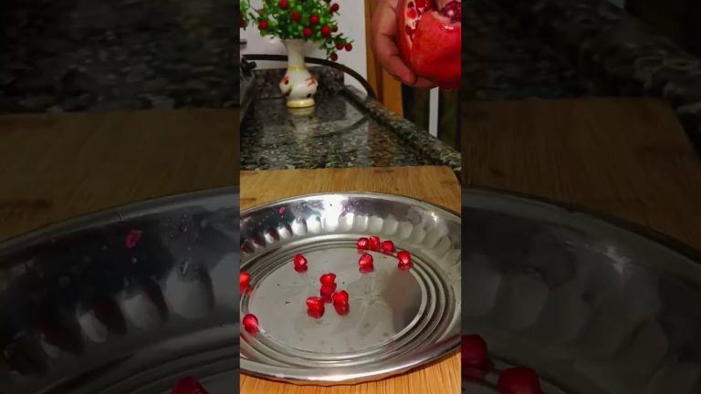 Pomegranate Milkshake Asmr #shorts