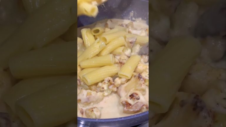 Easy Cauliflower Pasta #shorts