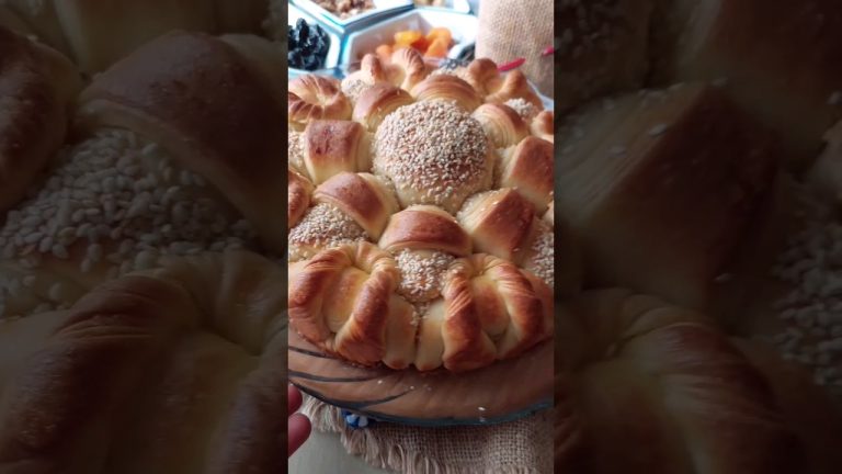 Svečana pogača – Homemade bread  #recipes #poğaça #poğaçatarifi #pastry