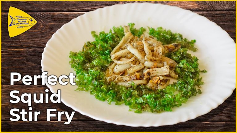 Perfect Squid Stir Fry | Calamari Fry  @seafoodrecipesbybayman