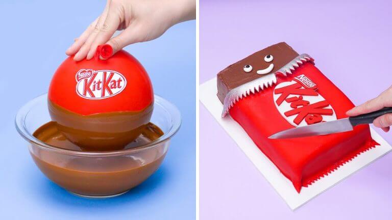 Easy KITKAT Chocolate Cake Decorating Tricks | DIY Chocolate Dessert Recipes | Tasty Chocolate Land