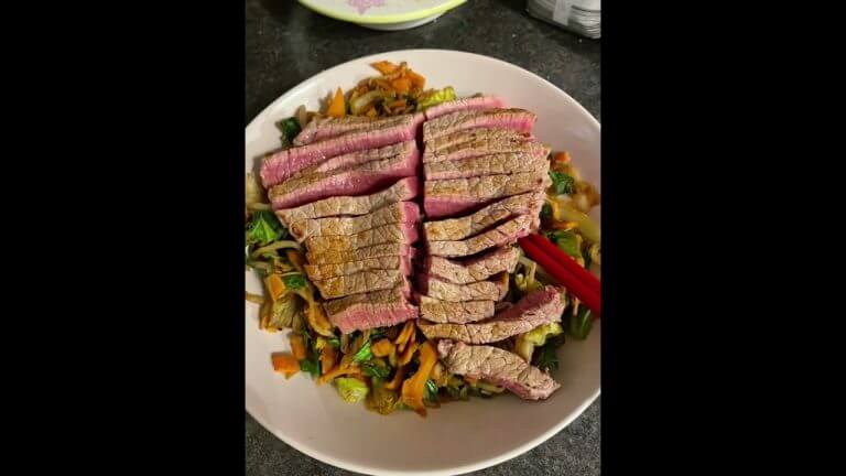 Low carb steak stir fry recipe (#food #lowcarb)