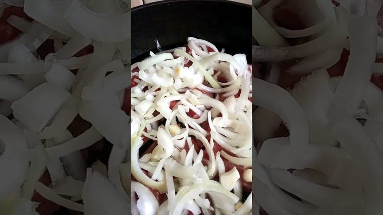 Beef with onion