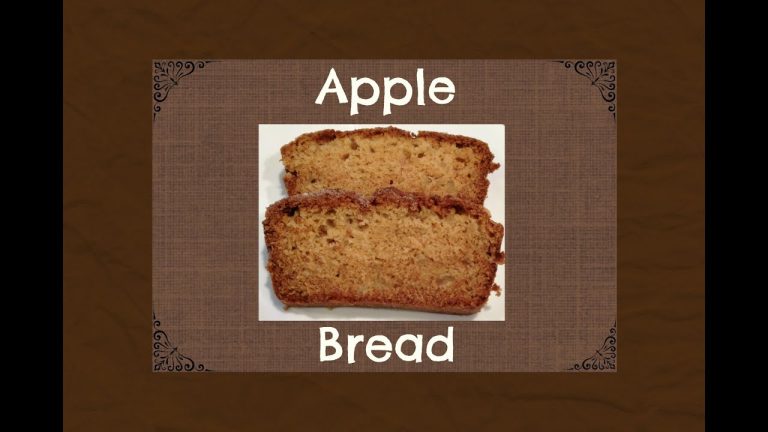 APPLE BREAD Recipe!  Bread Recipes | #LeighsHome