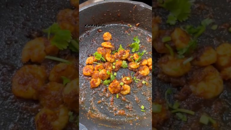 Prawn roast in tamil | இறால் வறுவல் Kerala style #prawnroast #prawnfry #prawn #seafood #trending