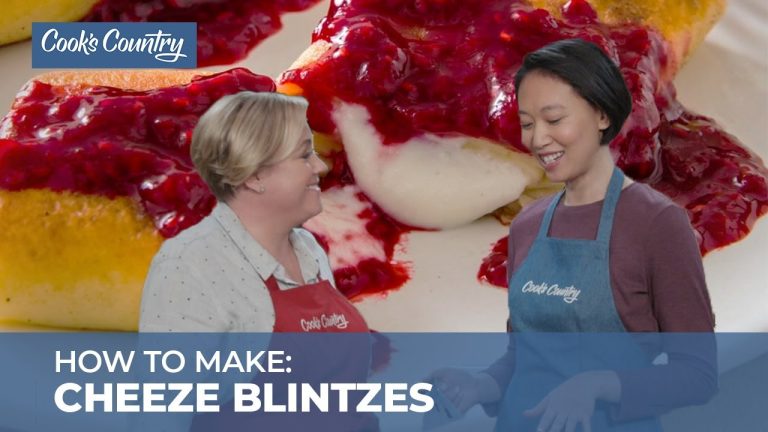 How to Make Classic Cheese Blintzes