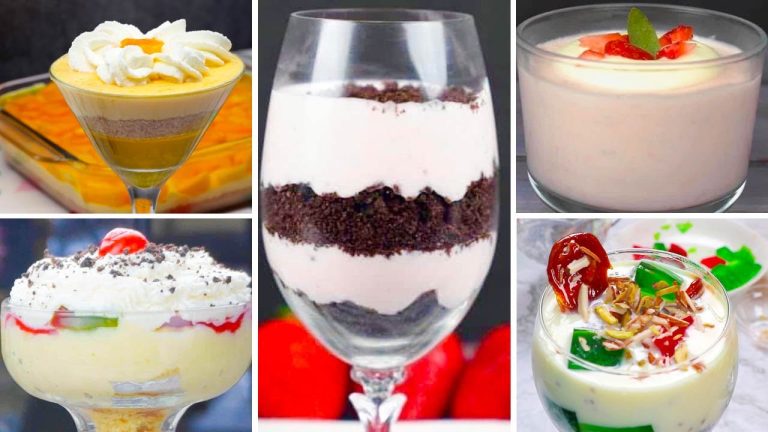 5 Eid Special Dessert Recipes | Easy Dessert Recipe | Dessert Recipe |  Cooking with passion