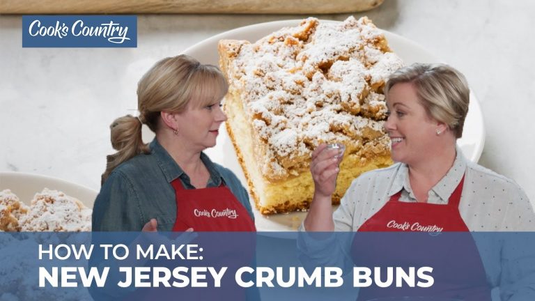 How to Make New Jersey Crumb Buns