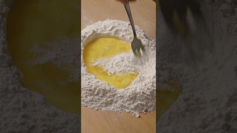 making Pasta dough  #shorts #spaghetti #dough