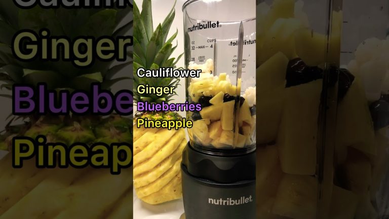 🍍 Make 💜 PURPLE 💜 Pineapple Smoothie 🍍