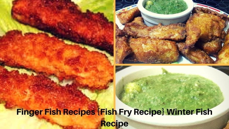 Finger Fish Recipes {Fish Fry Recipe} Winter Fish Recipe seafood recipes