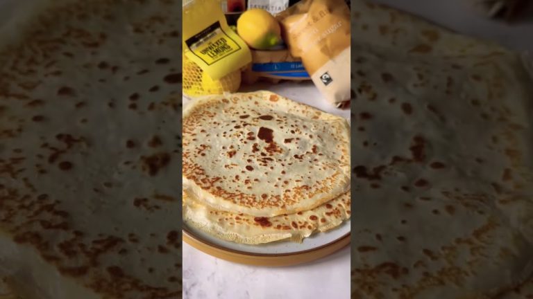 Easy Pancakes #shorts #dessert #pancakeday