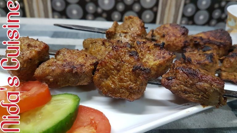 Beef Tandoori Boti – Nida's Cuisine – Beef Boti Recipe – Beef Recipes