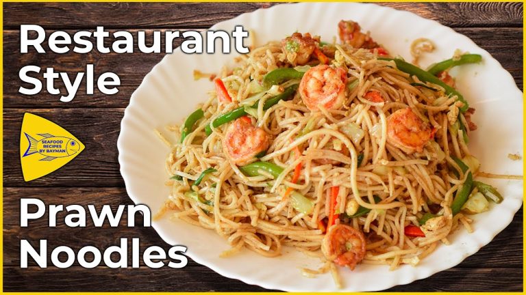 Prawn Noodles Recipe | Quick and Easy Noodles Recipe @seafoodrecipesbybayman​