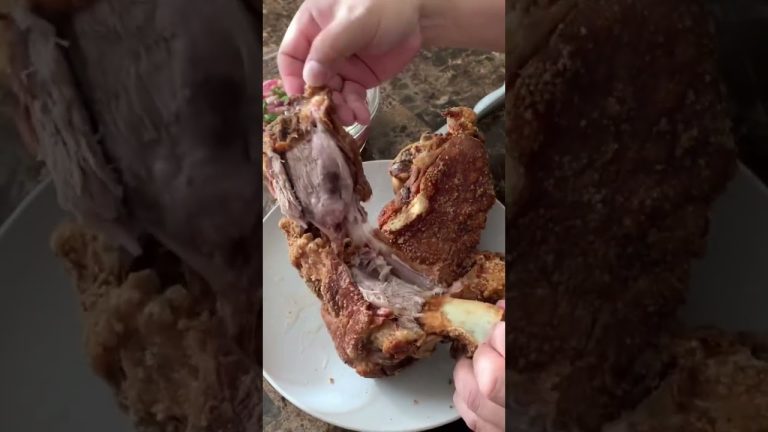 Crispy pork hock🤯😋 #shorts #homecookingtv