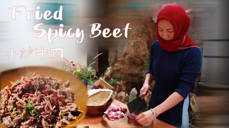 Fried spicy beef halal|Muslim Chinese Food | BEST Chinese halal food recipes【小炒牛肉】
