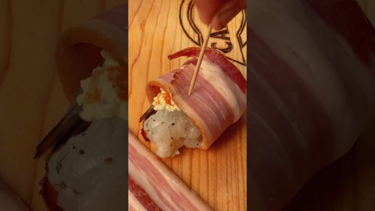 TOCINO AHUMADO CON CAMARONES