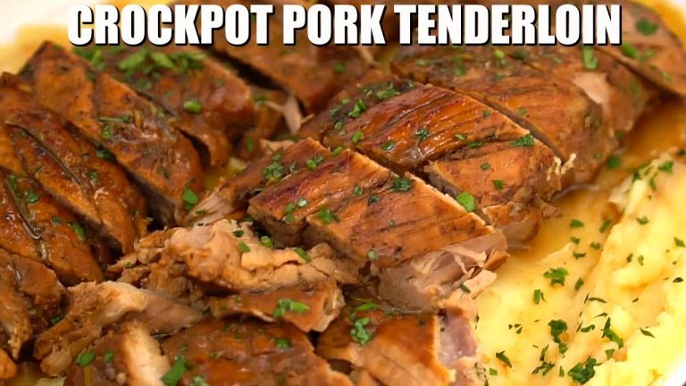 Crock Pot Pork Tenderloin – Sweet and Savory Meals