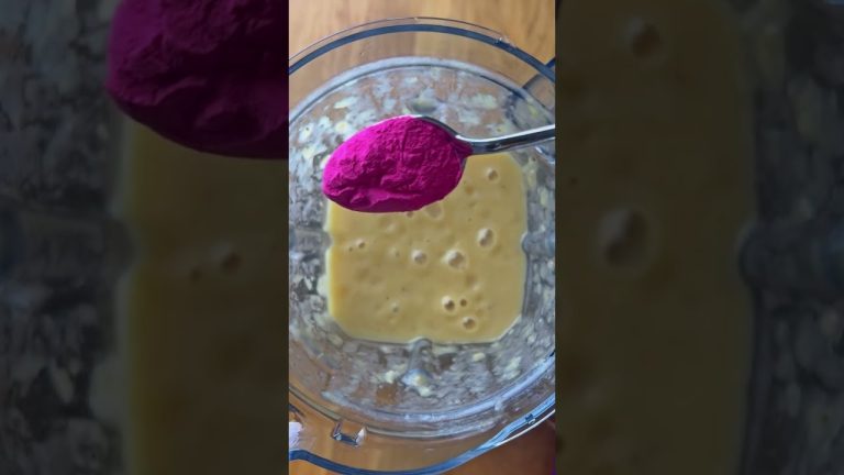 Orange and banana smoothie recipe