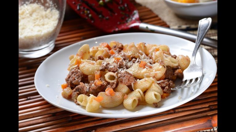 How to make Pasta with beef – Pasta recipes