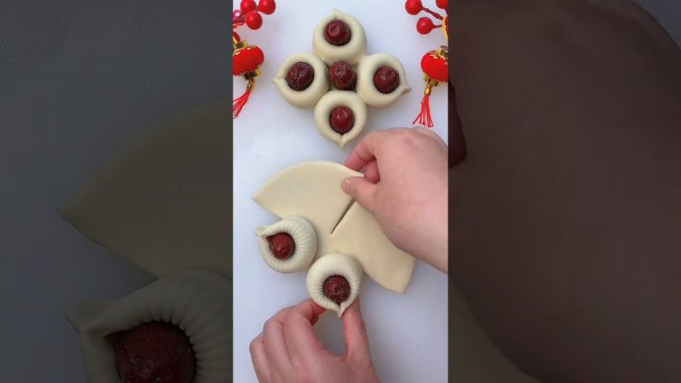 Satisfying & Creative Dough Pastry Recipes (P166) – Bread Rolls, Bun Shapes, Pasta, Round Cake