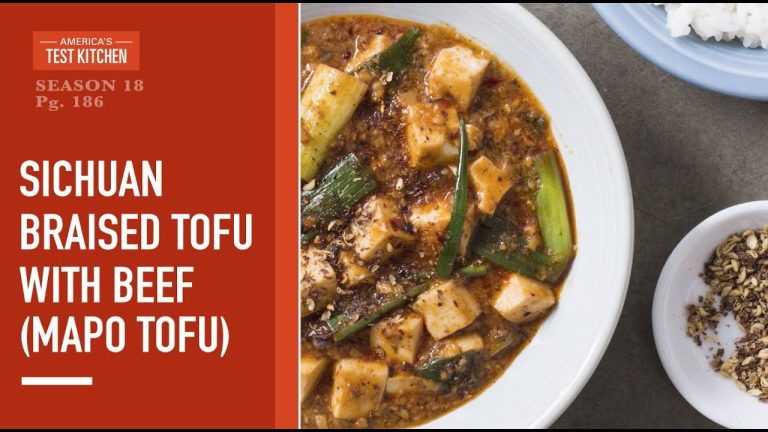 Celebrate the 20th Anniversary of America’s Test Kitchen with Mapo Tofu