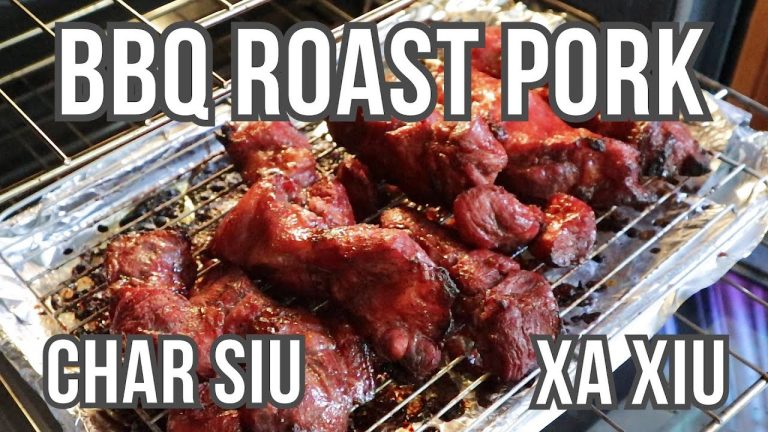 Vietnamese/Chinese BBQ Roast Pork Recipe (Xa Xiu/Char Siu)
