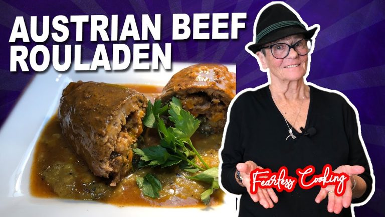 My Authentic Beef Rouladen || Austrian Beef Rouladen Recipe