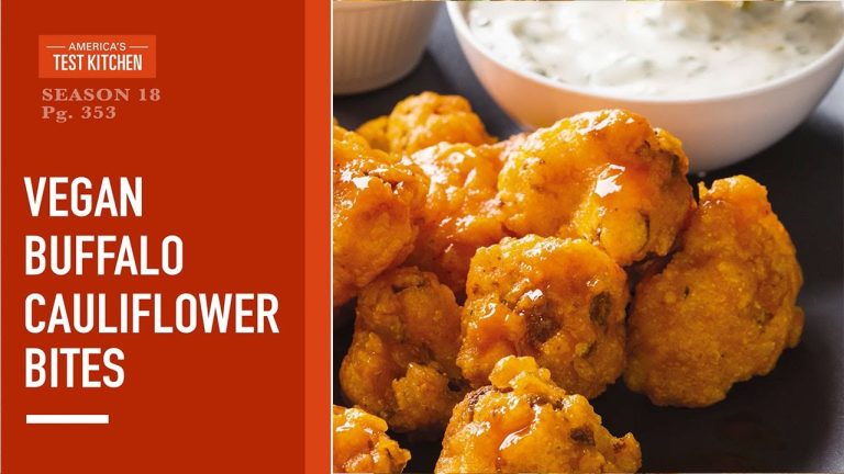 Celebrate the 20th Anniversary of America’s Test Kitchen with Buffalo Cauliflower Bites