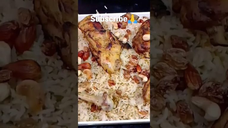 Arabian Chicken Kabsa Recipe #shortvideo #ytshorts #ytyoutube #viral #delicious #dish #shorts