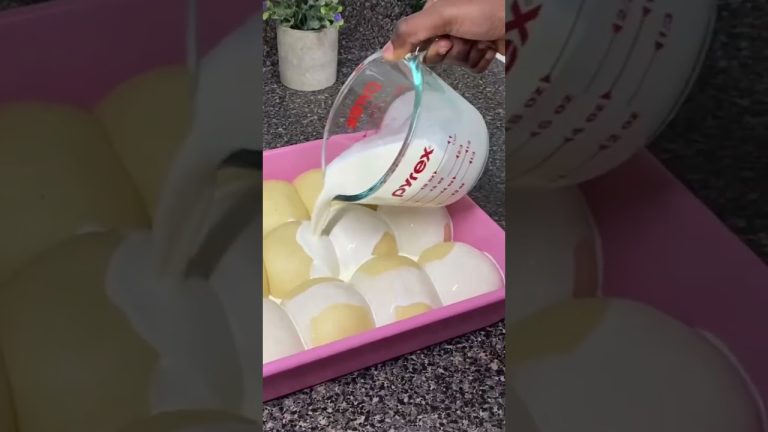 Delicious milk bread recipe – easy and quick to make #bread #breadrecipe #baking #shorts #food #kids