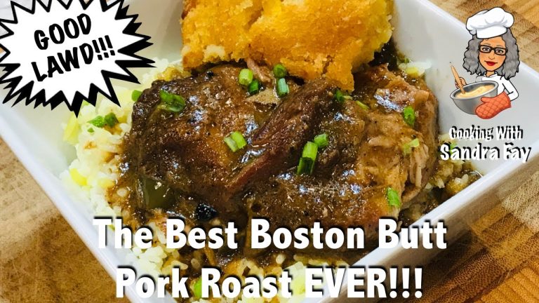 How To Make The Best Boston Butt Pork Roast Ever | Crockpot Slow Cooker Pot Roast Recipe