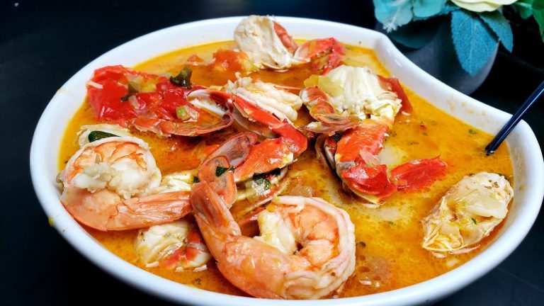 Authentic CARIBBEAN SEAFOOD SOUP Recipe | Cold Weather Soothing
