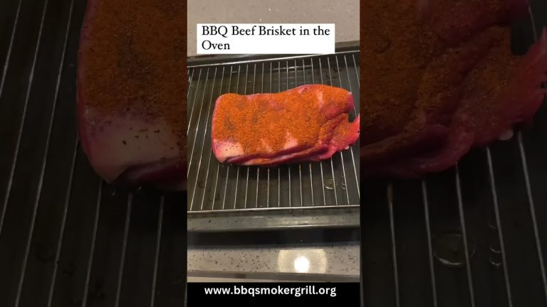 BBQ Beef Brisket in the Oven Recipe Pt 1