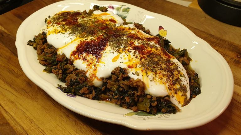 Simple & Delicious: Fresh Spinach With Ground Beef Recipe