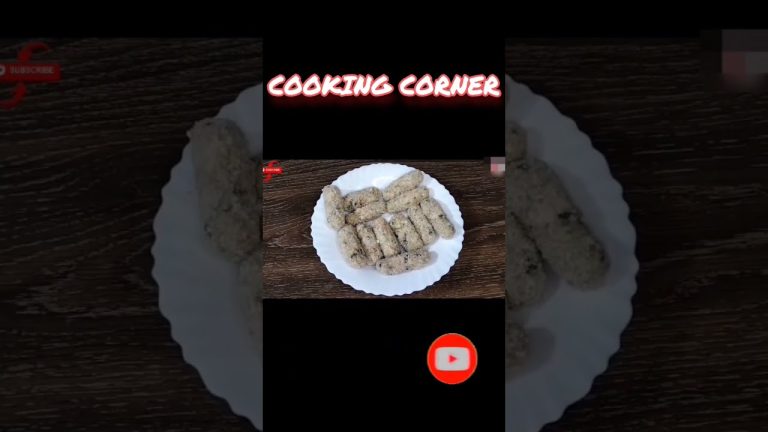 Potato Bread Rolls Recipe | Bread Potato Roll #Shorts #YoutubeShorts #Snack #Potatosnack