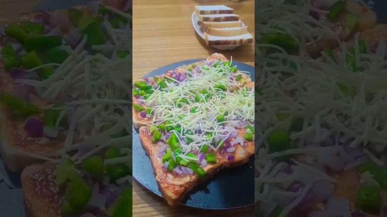 Bread Pizza 😨🔥🔥 #shorts #shortsvideo #food #recipe