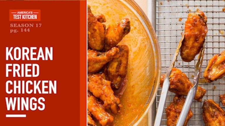 Celebrate the 20th Anniversary of America’s Test Kitchen with Korean Fried Chicken Wings