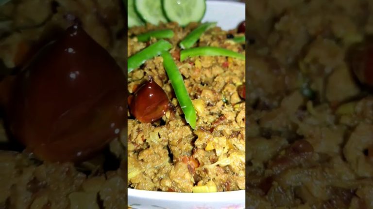 Quick Qeema Recipe | Beef Minced | Kitchen With Ammi Jaan #youtubeshorts #ytshorts
