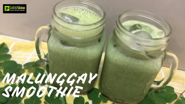 Malunggay Smoothie Recipe