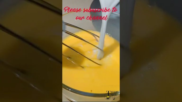 Master the Art of Caramel Egg Pudding with This Recipe! | | Simple Dessert Recipe #shorts #yummy