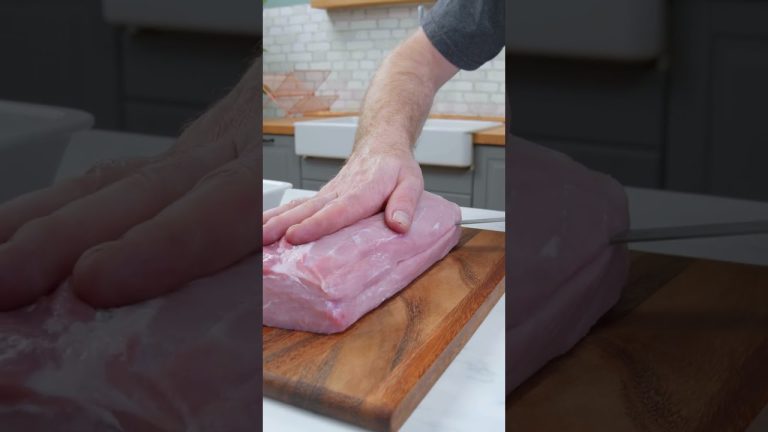 Stuff your pork! 🍖🧅🍎 #shorts #scrumdiddlyumptious #food #recipe #dinner #roast #pork