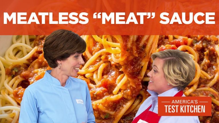 How to Make Our Super Savory Meatless “Meat” Sauce